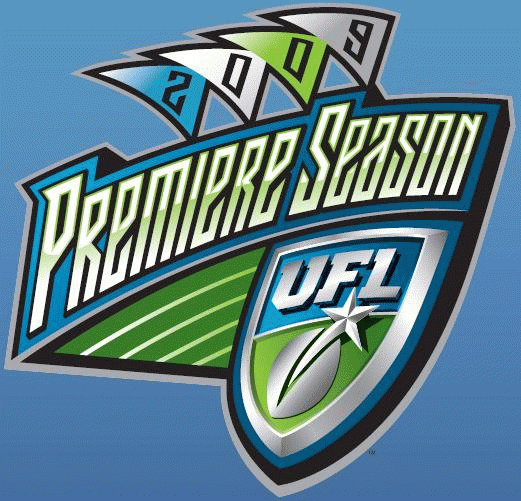 United Football League 2009 Special Event Logo DTF transfer for t shirt